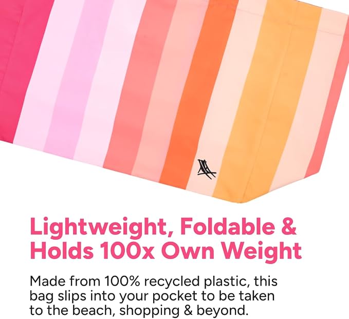 Dock & Bay Everyday Beach Tote Bag - Reusable Carrier Bag for Daily Use - Carries Up to 10kg - 100% Recycled Materials - Image 5