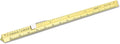 Alumicolor 3611-2 Aluminum Combination Pocket Scale With Clip, 6IN, Gold by Alumicolor