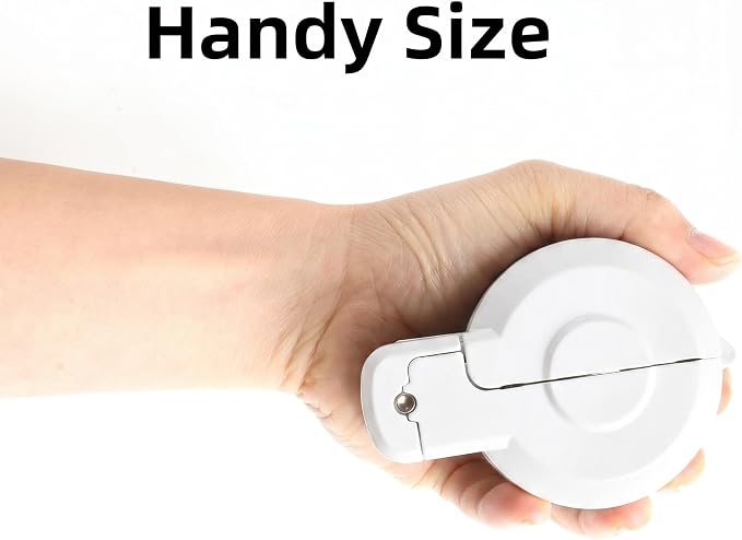 Keyed Door Handle Lockout Device Cover with Code to Disable Access to Keyhole Combination Lock for Bedroom from Outside Only Fits Handle Lock with Long Connecting Shaft (1, White) - Image 6