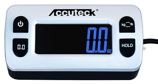 ACCUTECK 8580 High Capacity 110 Lbs High Accuracy 0.1OZ Digital Postal Scale with Remote Display, Batteries and USB Cable and AC Adapter Included - Image 6