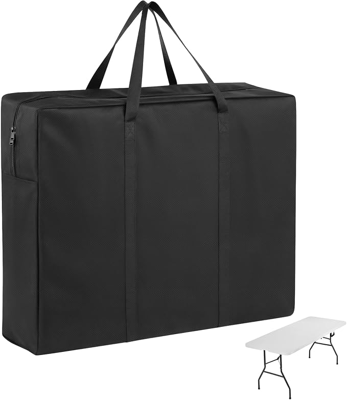 Folding Table Storage Bag 600D 37x4.5x30in Waterproof by WelcometoFentiff