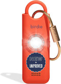 She’s Birdie 3.0 New Version – The Original Personal Safety Alarm for Women by Women–Loud Siren, Flash Light and Rechargeable Battery in a Variety of Colors (Coral Orange) by ShesBirdie