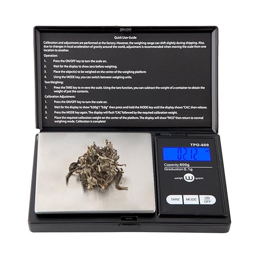 Digital Pocket Gram Scale 600g x 0.1g High Precision | Mini Grams Scale Weighs Kitchen Small Food, Coffee, Jewelry, Ounces, Grains, LCD Display, 304 Stainless Steel, Tare Function - Image 3