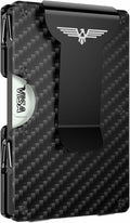 Lenvoten Upgraded Hinged Minimalist Wallet for Men, RFID Blocking Wallet | Slim Metal Aluminum, Credit Card Holder, Money Clip Holds 20 Cards, Premium Scratch-Resistant Finish, Ideal Gift for Men by Lenvoten