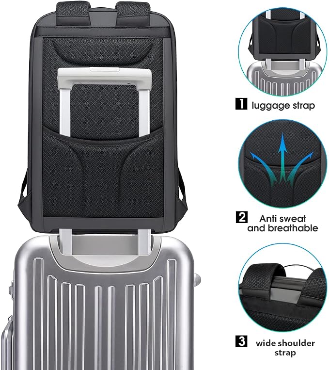 BANGE Tech Laptop Backpack for Men and Women - Image 7