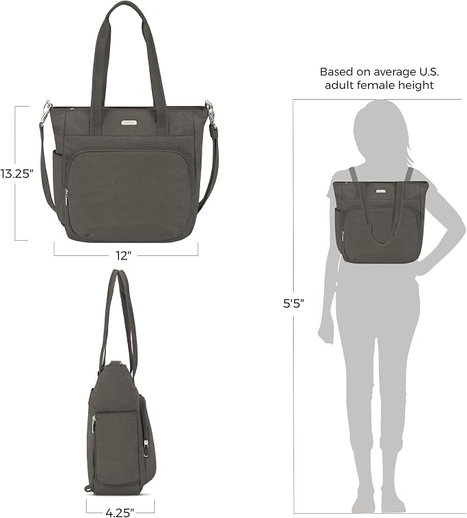Travelon Anti-Theft Essentials Convertible Backpack/Tote - Image 2
