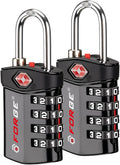 Forge Travel Lock,TSA Approved Luggage Locks for Air Travel, Gym Lockers, School Lockers, Pelican Cases, Gun Case, Easy Read Dials, Durable Alloy Body by Forge