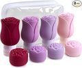 Silicone Travel Bottles - 3 OZ Travel Bottles Leakproof for Travel TSA Approved & Refillable Mini Cream Containers Set 8 Pack, 4 colors by Mabnuby