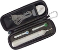 Travel Essentials/Travel Toothbrush Case Compatible for Oral-B Pro (1000 2000 3000 3500 1500) Electric Toothbrushes - Portable with Mesh Pocket for Accessories & Soft Lining Protection Only Case by Unknown
