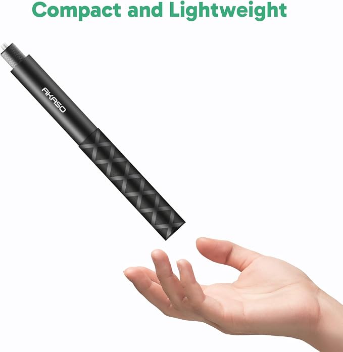 AKASO 47.2"/120cm Invisible Selfie Stick for 360 Action Camera | Aluminum Alloy Invisible Pole for Insta360, DJI Osmo 360, GoPro Hero, AKASO 360/EK7000/EK7000 Pro, Brave 4/7 LE Action Camera - Image 6