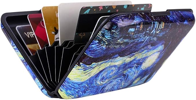 RFID Aluminum Wallet Credit Card Protector Case Holder for Men Women | Mini RFID Aluminum Wallet Credit Cards Holder Business Card Case Metal ID Case for Men Women - Image 6