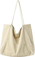 Canvas Tote Bag for Women Large Hobo Shoulder Bag for Work Travel Casual Message Bag Tote Purse handbags by YAVCOOL