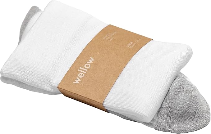 Wellow Knee High Compression Socks for Men & Women, 18–25 mmHg, Bamboo Viscose, Swelling Relief by WellowCompressionSocks
