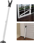 Door Security Bar 1 Pack, Heavy Duty Door Stoppers, 20-51 inch Adjustable | Sliding Glass Door Security Bar with Rubber Tips, Door Stop for Front Door, Portable Door Jammer for Apartment Dorm Travel by Keplrend