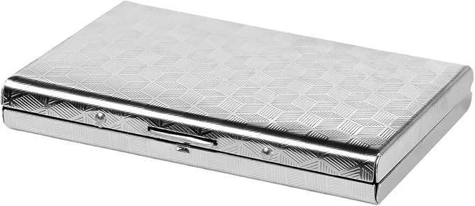 Slim Credit Card Holder RFID Blocking Credit Card Stainless Steel Metal Wallet Business Card Cases with 6 Slots Men for Women - Image 6