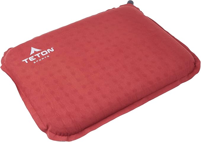 Teton Camping Seat Cushion; Stadium Seat; Office Chair; Car Pad; Inflatable, Redwood - Image 4