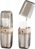 Toothbrush Travel Case with Rinse Cup, 1 Pack | 7.87 by Unknown