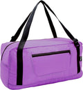 HOLYLUCK Foldable Travel Duffel Bag For Women & Men Luggage Great for Gym - Magenta by holyluck