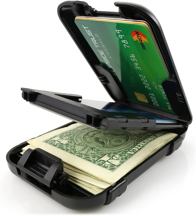 Flipside Wallets 4 RFID Blocking Wallet for Men with Removable Money Clip - Slim, Secure and Crush Resistant by Flipside
