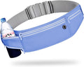 Slim Running Belt for Women Men,Runners Fanny Pack Phone Holder,Money Belt,Running Gear Accessories,with 3 Pockets (Jet Blue) by Unknown
