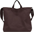 Women's Canvas Tote Bag inside Out Bag with Adjustable Crossbody Strap for Work Travel Shopping Durable Handbag for Men by Unknown