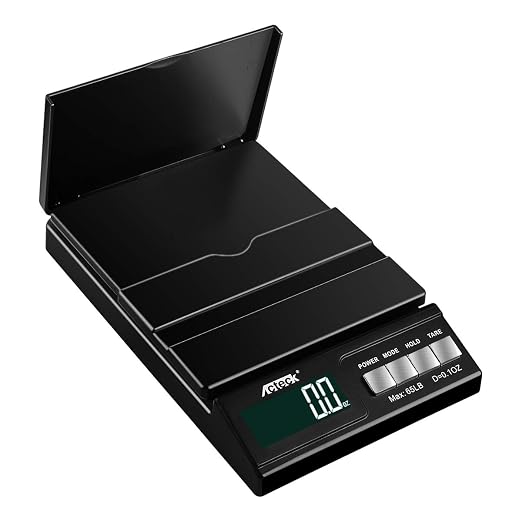 Acteck High Accuracy A-CE65 Black 0.1OZ Digital Shipping Scale, Postal Scale and Mail Scale - Image 2