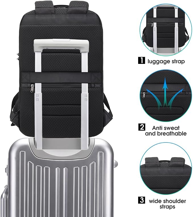 BANGE Tech Laptop Backpack for Men and Women - Image 8