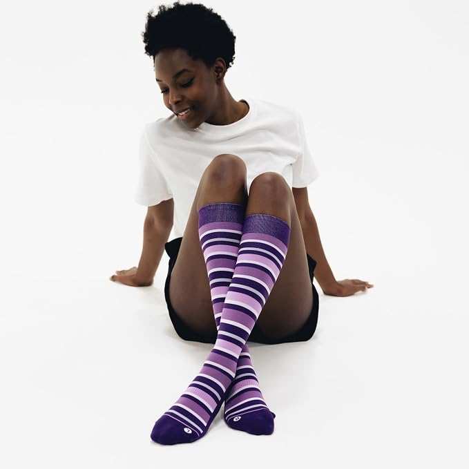Wellness Compression Socks for circulation, swelling, deep vein thrombosis and calf cramps | 15-20mmHg - Image 6