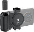 Phone Camera Grip Smartphone Photography Shooting Clip with Tripod Mount & Detachable Wireless Shutter Remote Control, Cellphone Selfie Grip Handle Stand for iPhone & Other Phone Vlog Video Black by Kiorafoto