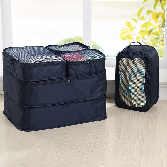 JJ POWER Travel Packing Cubes, Luggage Organizers with Shoe Bag - Image 6
