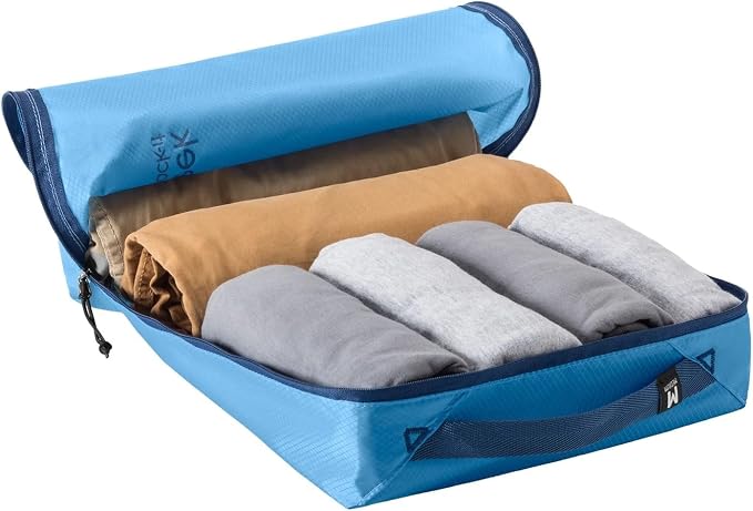 Eagle Creek Pack-It Isolate Extended Stay Set, Blue Dawn | Includes Shoe Sack, Medium Clean/Dirty Cube, 2 Medium Isolate Cubes, and 2 Large Cubes, Travel Essentials - Image 8