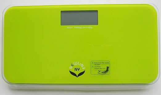 NewlineNY Green Mini Bathroom Travel Scale with Protection Sleeve, SBB0719MLG+101BG - Image 2