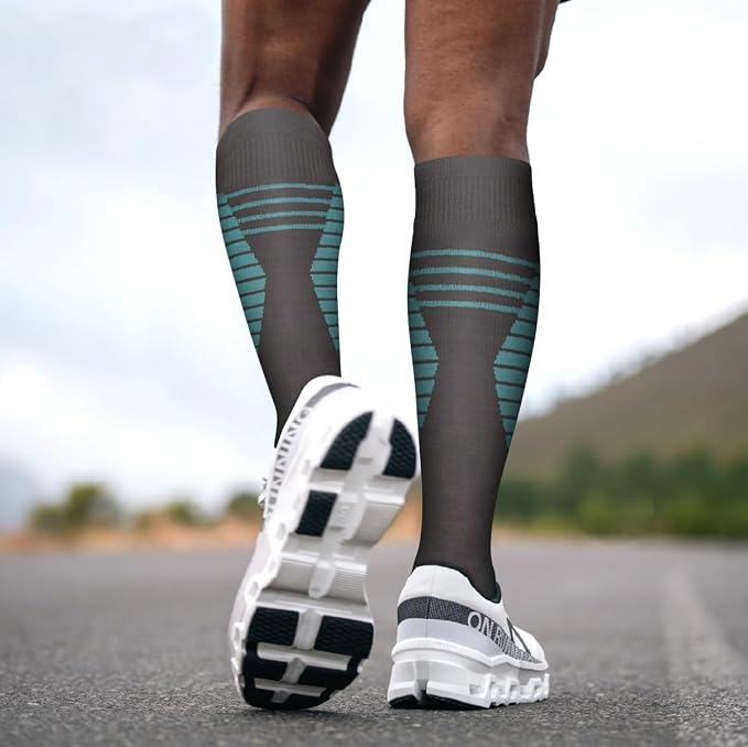 COOLOVER Copper Compression Socks for Women and Men(6 Pairs)-Best Support for Running, Athletic, Travel - Image 4