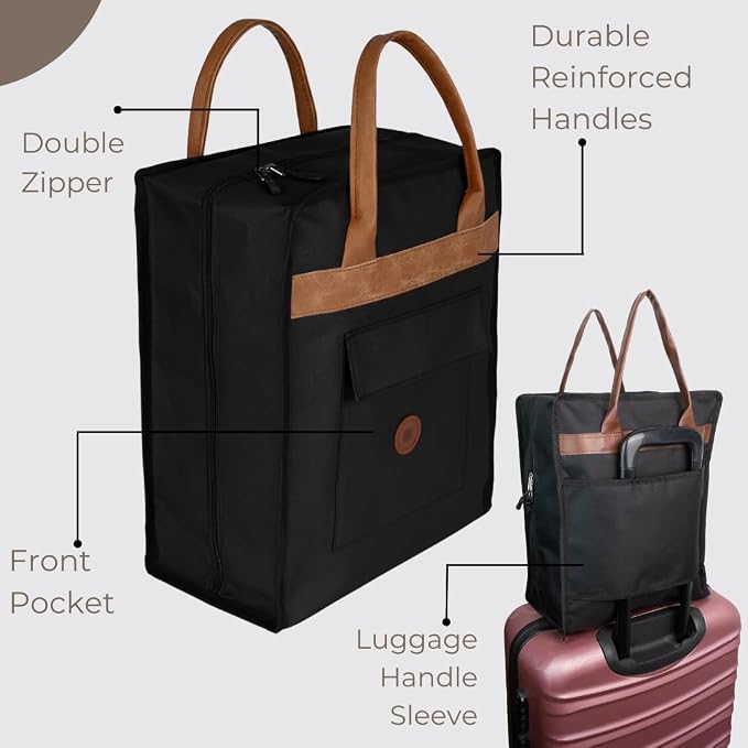 Shoe Bag for Travel, Portable Storage Organizer for Women and Men - Image 4