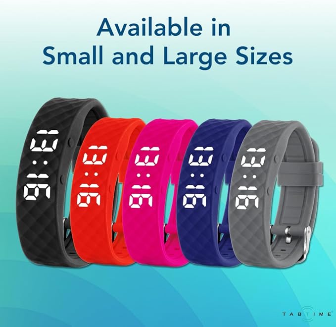Tabtime Vibrating Alarm Reminder Watch - with up to 10 Personal Alarms or Pill Reminders per Day - Image 6