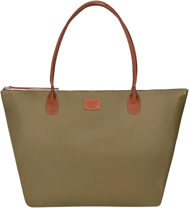GAYI URBAN Nylon Tote Bag for Women, Large Foldable Weekend Hobo Purses for Women, Shoulder Tote Handbags with Zipper | Nylon by GAYIURBAN