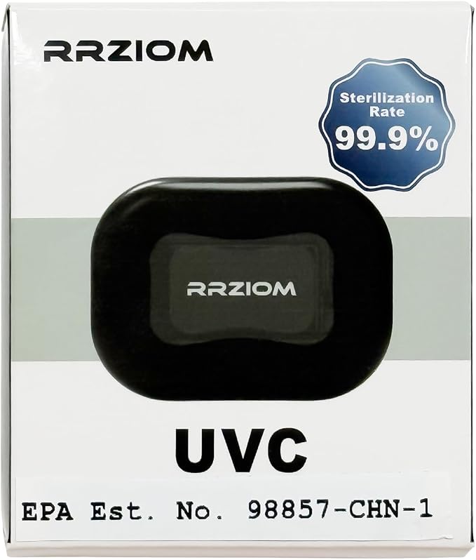 Toothbrush Sanitizer Case, RRZIOM Portable Toothbrush Covers Rechargeable | Rechargeable Toothbrush Cleaner Holder Case for Travel Home, Detachable Toothbrush Cover Cap for All Toothbrushes (Black) - Image 7
