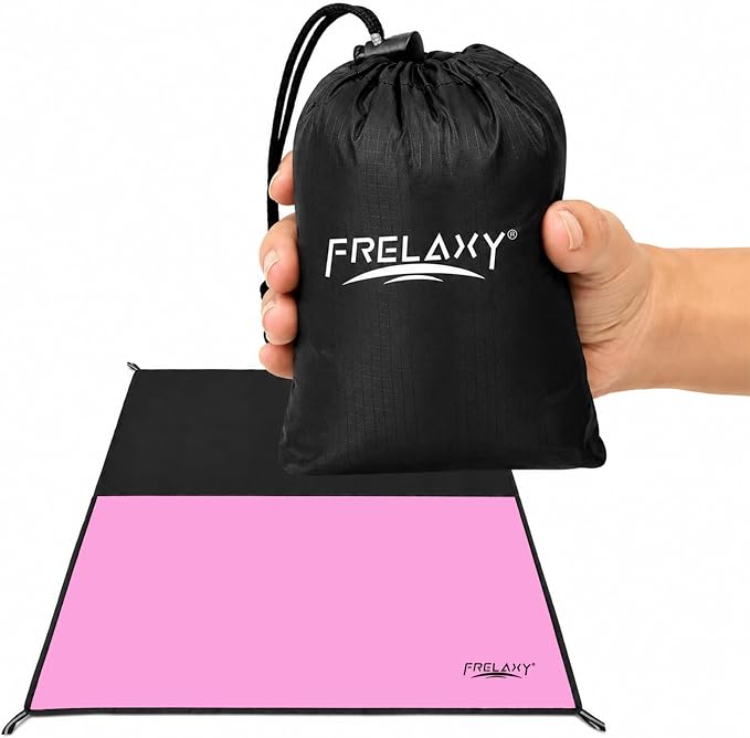 Frelaxy Pocket Picnic Blanket, Waterproof Blanket for Beach Festival | Lightweight compact design, Multi-use outdoor blanket, Waterproof & sandproof material, Easy to carry, Picnic, Camping by Frelaxy