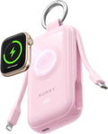 RORRY CharmGo Pro 45W Portable Charger Power Bank 10000mAh Battery Pack | Fast Charging, Built-in Cables, 3-in-1 Keychain Design, for iPhone, Apple Watch, iPad, MacBook, Travel Essential, Pocket Size by RORRY