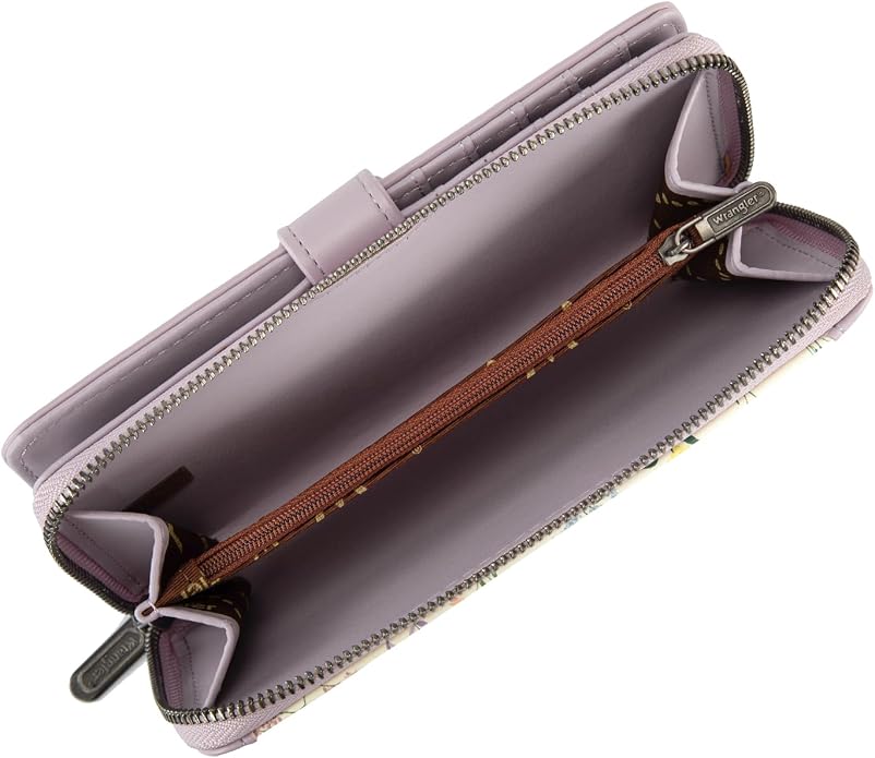 X Wrangler Women's Wallets Bifold Wristlet Wallets for Women Large Capacity Credit Card Wallet with ID Window - Image 3