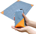 Orga'Neat Pocket Picnic Blanket, Compact Lightweight Tarp for Camping | Foldable, Easy to Carry, Water Resistant Sandproof Washable Quick Dry Mat for Beach, Festival, Travel, Outdoor Recreation by OrgaNeat