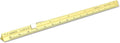 Alumicolor Aluminum Engineer Pocket Drafting Scale With Clip, 6IN, Gold by Alumicolor