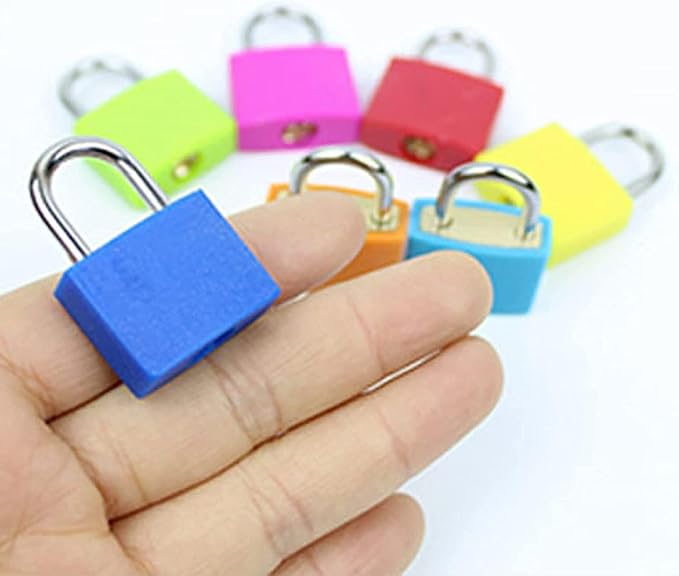 4 Pack TSA Approved Luggage Locks - Suitcase Padlocks with Keys, Travel Baggage Locks for School Gym Lockers, Laptop Bags & Outdoor Gear - Image 4