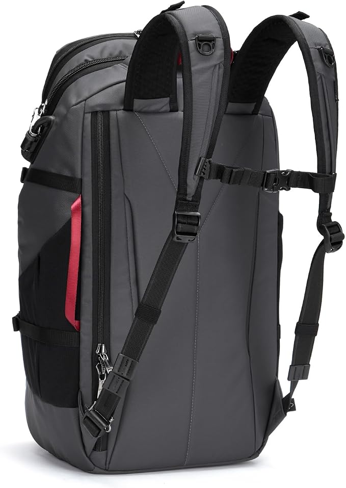 Pacsafe Venturesafe EXP35 Anti Theft Travel Backpack, Slate - Image 2