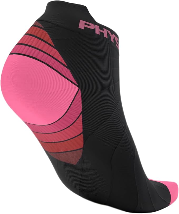 Physix Gear Short Compression Socks for Men & Women - Best Low Compression Socks Women & Men Ankle Socks with Arch Support by PhysixGearSport
