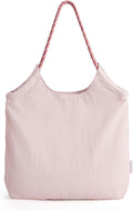 BAGSMART Tote Bag for Women, Travel Tote Beach Bag with Zipper for Gym by BAGSMART