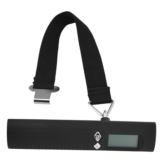 Luggage Scale, Portable Digital Hanging Baggage Scale, 3in1 50kg/110lbs Digital Luggage Baggage Scale with Flashlight Power Bank Function LCD Display for Travel Weight - Image 5