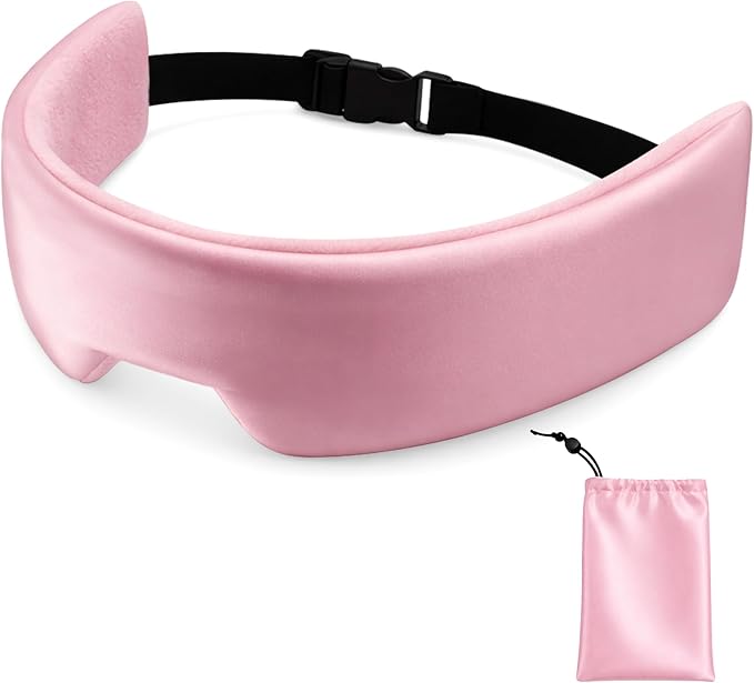 Airplane Eye Mask Head Holder, Double-Sided Sleep Support Soft | Double-Sided Design, Travel Pouch Included, For Airplane & Car And Office Chair,Sleep Holder,Airplane Head Strap For Sleeping by SPRINGSEAON