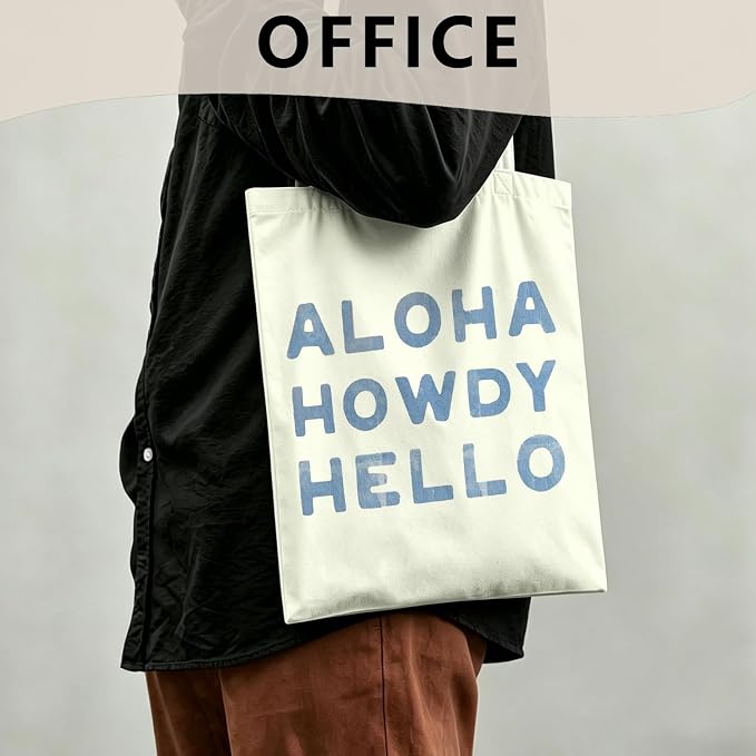 Summer Coastal Beach Canvas Tote Bag - Image 5