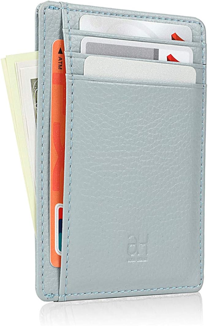 GH GOLD HORSE Slim RFID Blocking Card Holder Minimalist Leather Front Pocket Wallet for Women | Slim by GH+GOLD+HORSE